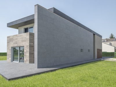 Facciate rivesite in grès porcellanato