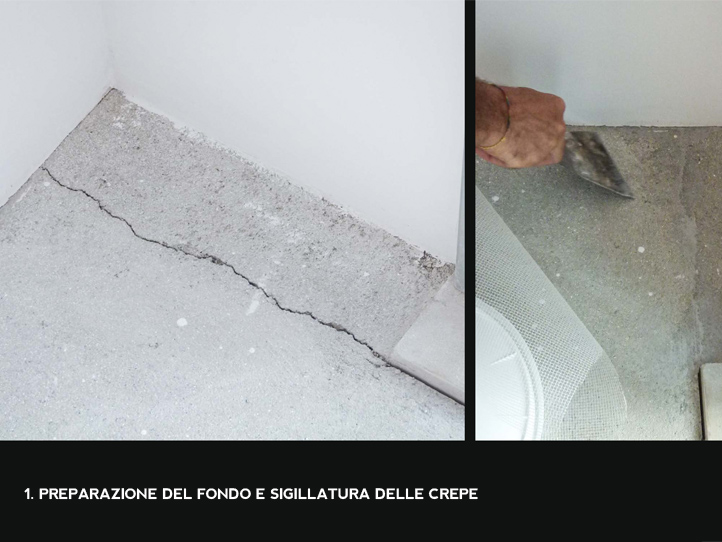 Pavimento continuo in Ecomalta