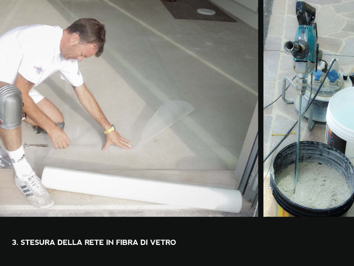 Pavimento continuo in Ecomalta