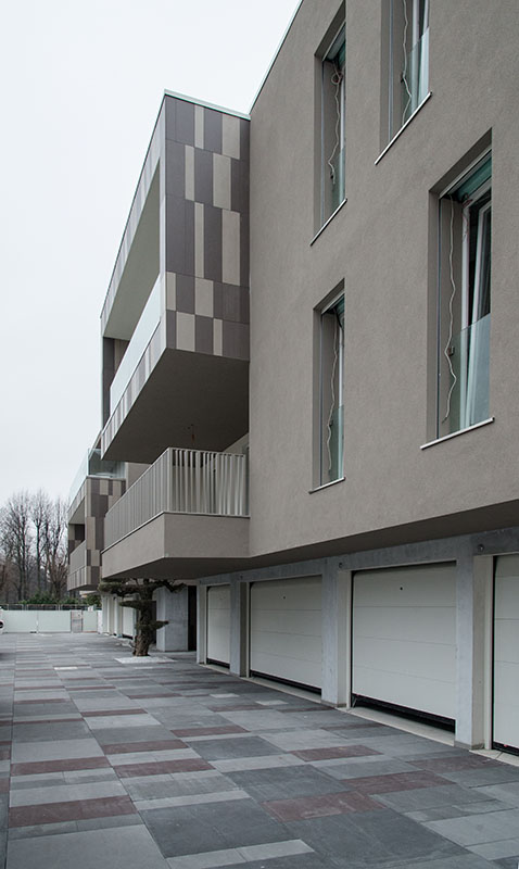 Facciate rivestite in grès porcellanato