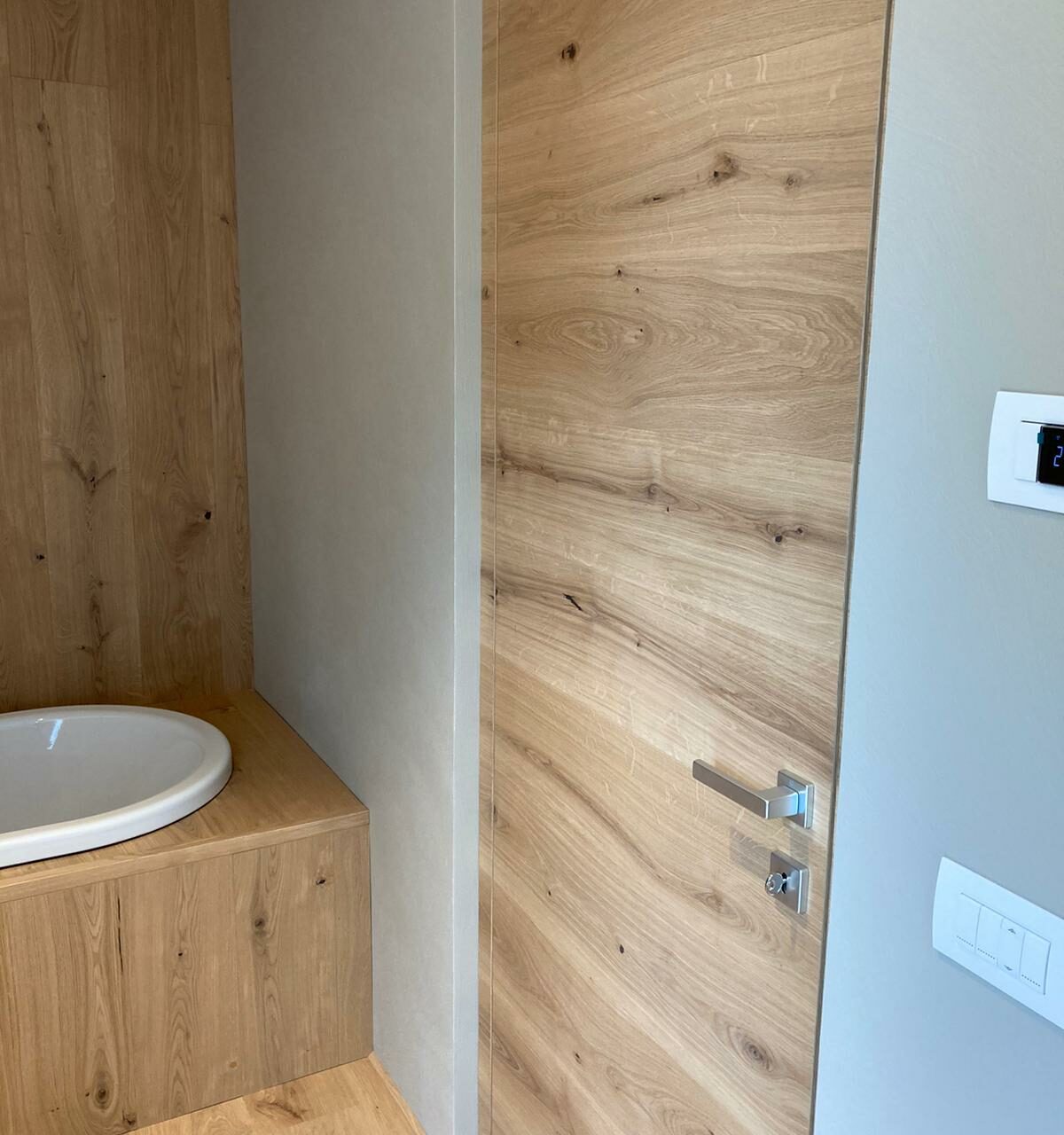 Rivestimenti in legno.